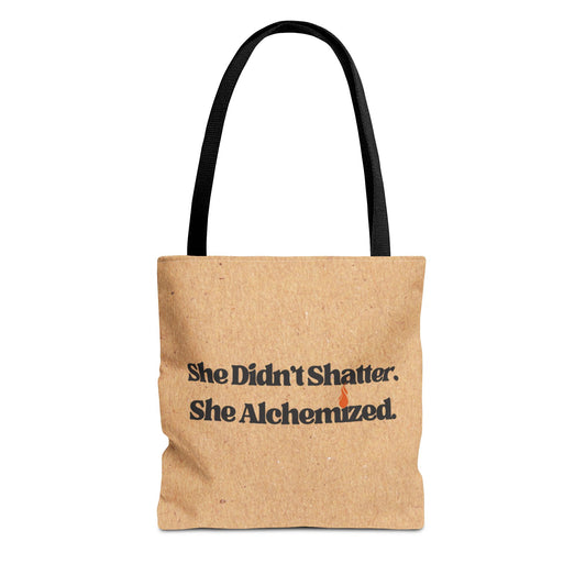 She Didn’t Shatter Tote (Kraft)